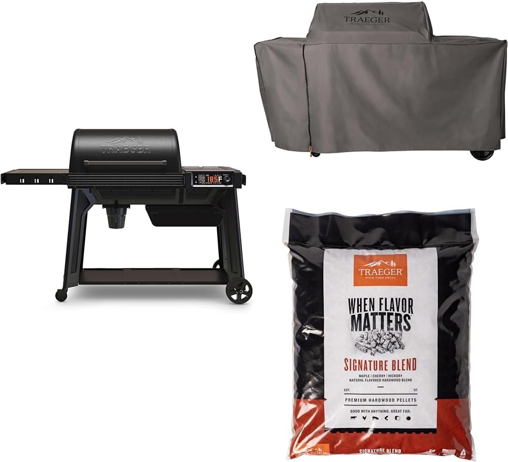 Traeger Woodridge Pro Wood Pellet Grill & Smoker - 970 Sq In