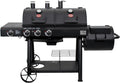 Char-Griller Texas Trio Charcoal Smoker - 3-Burner, 1390 Sq In