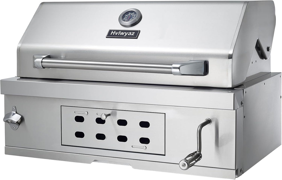 Hvlwyaz Built-In Charcoal Grill
