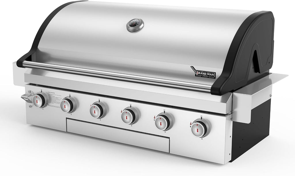 Brand-Man Built-In Built-In Gas Grill - 4-Burner