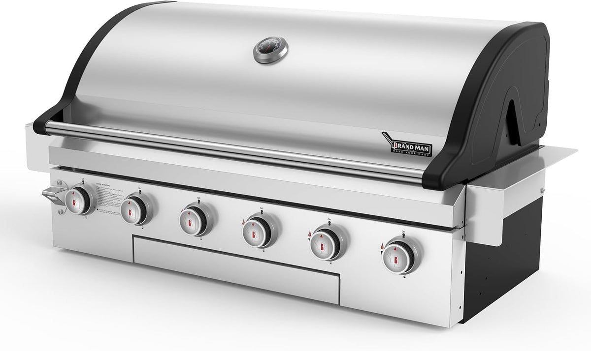Brand-Man Built-In Built-In Gas Grill - 4-Burner