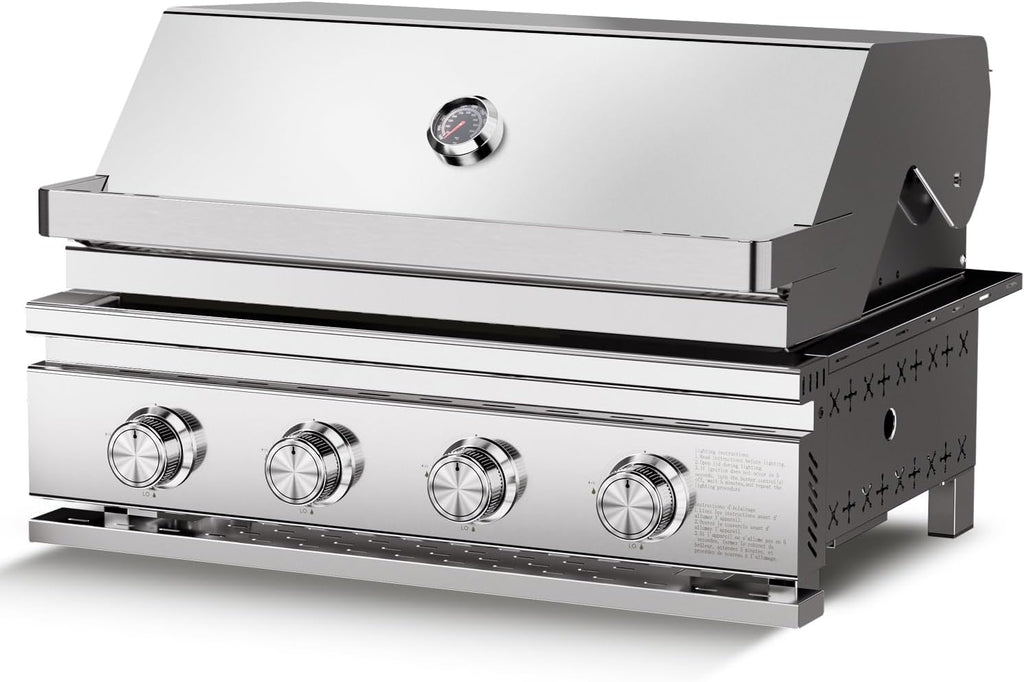 Electactic Built In Gas Grill - 4-Burner, 516 Sq In