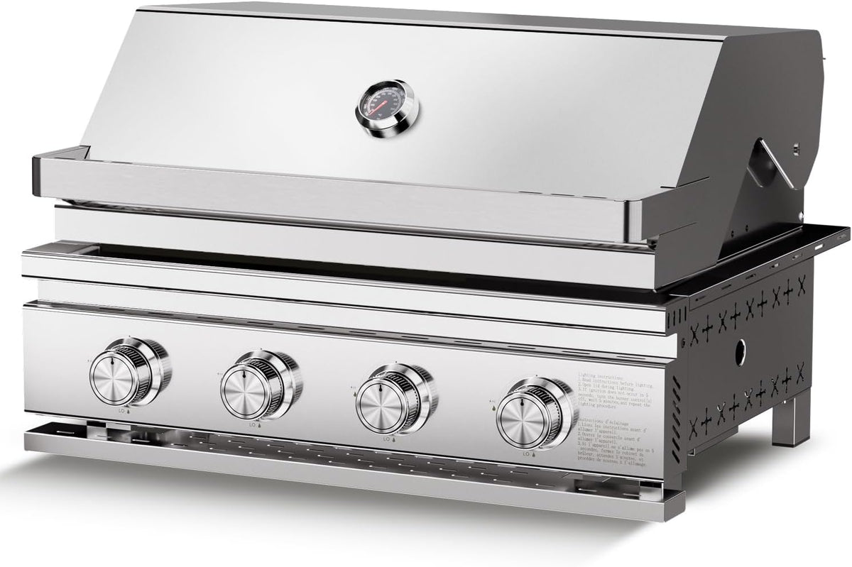 Electactic Built In Gas Grill - 4-Burner, 516 Sq In