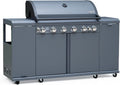 Brand-Man Built-In Gas Grill - 6-Burner