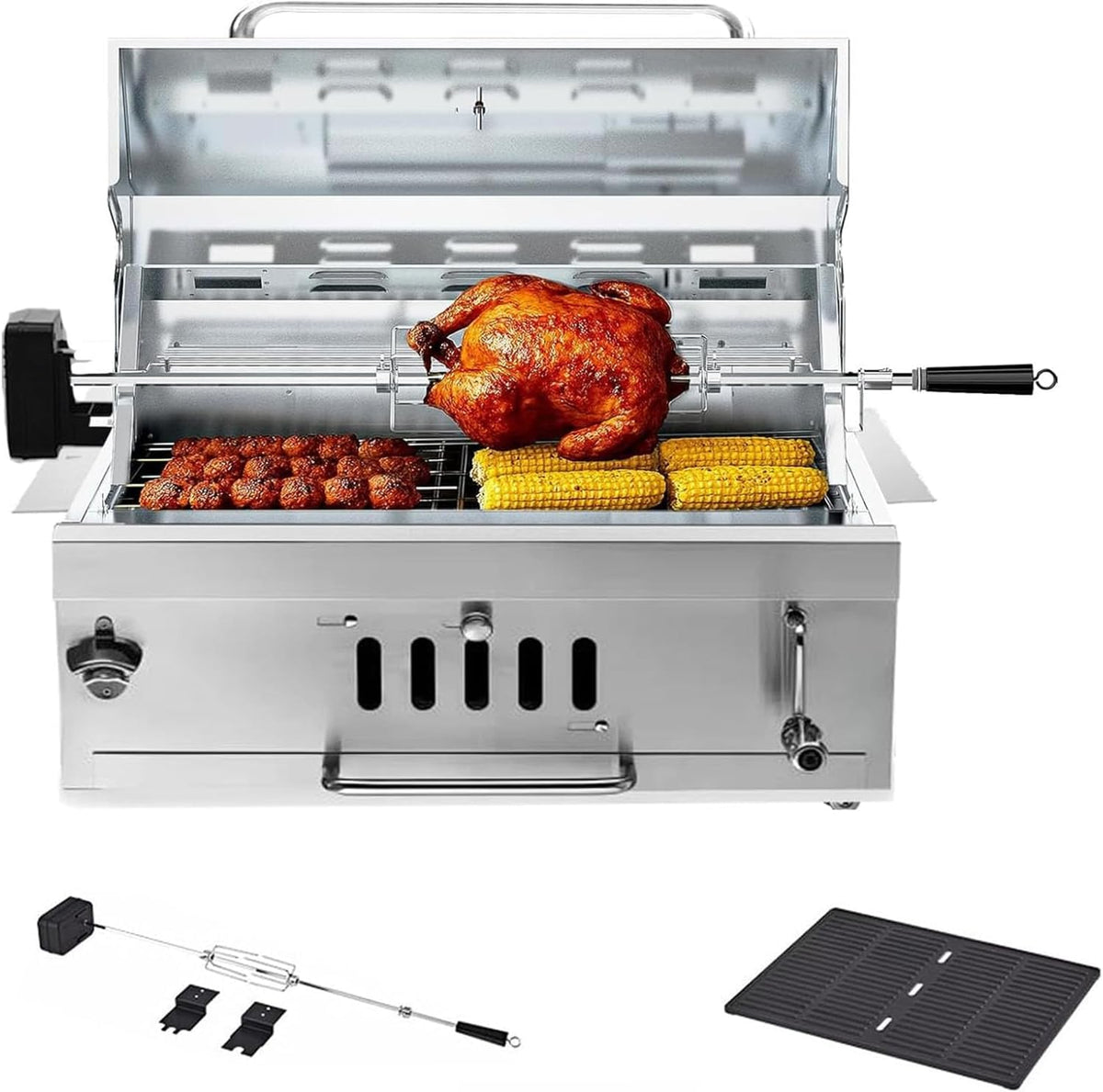 Fdsag Built-In Charcoal Grill