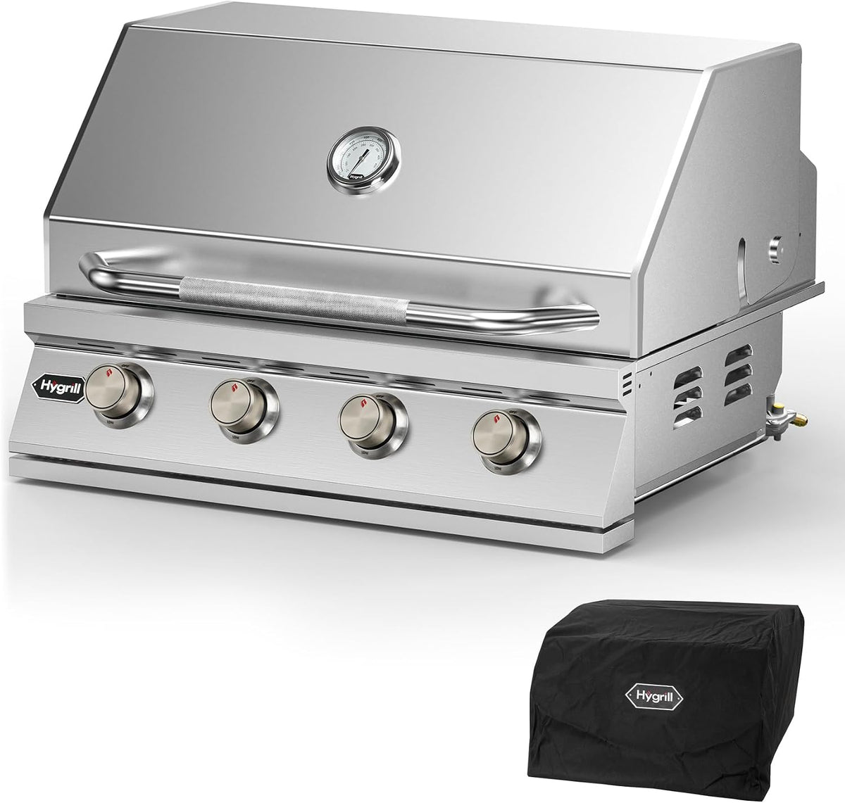Hygrill Built-In Gas Grill - 4-Burner