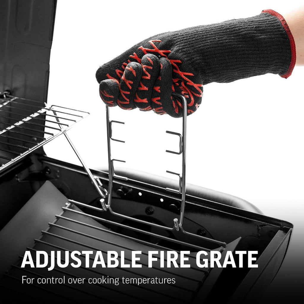 Char-Griller Texas Trio Charcoal Smoker - 3-Burner, 1390 Sq In