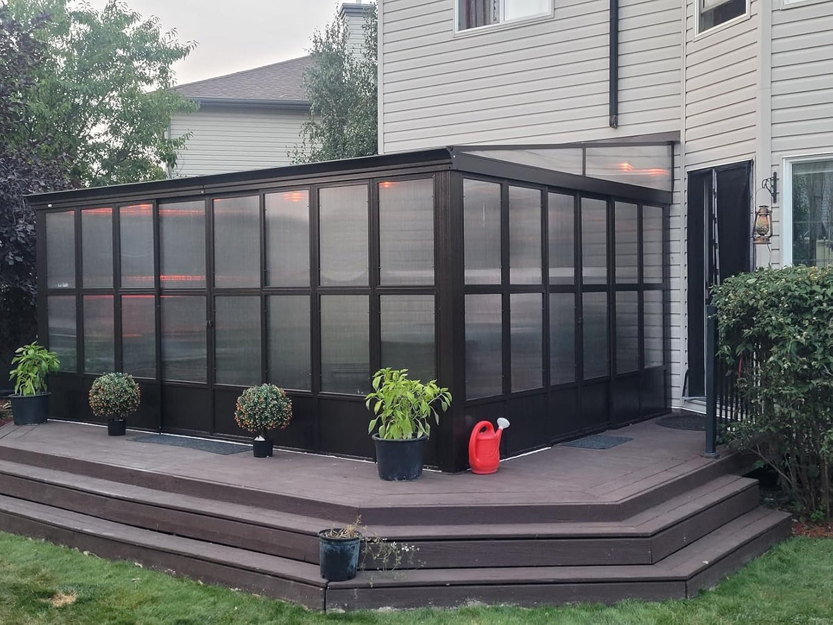 Domi 12' x 16' Lean-to Gazebo