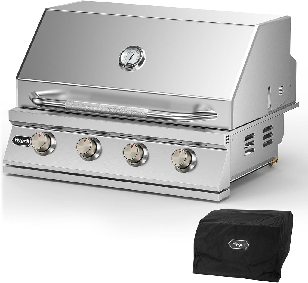 Hygrill Built-In Gas Grill - 4-Burner