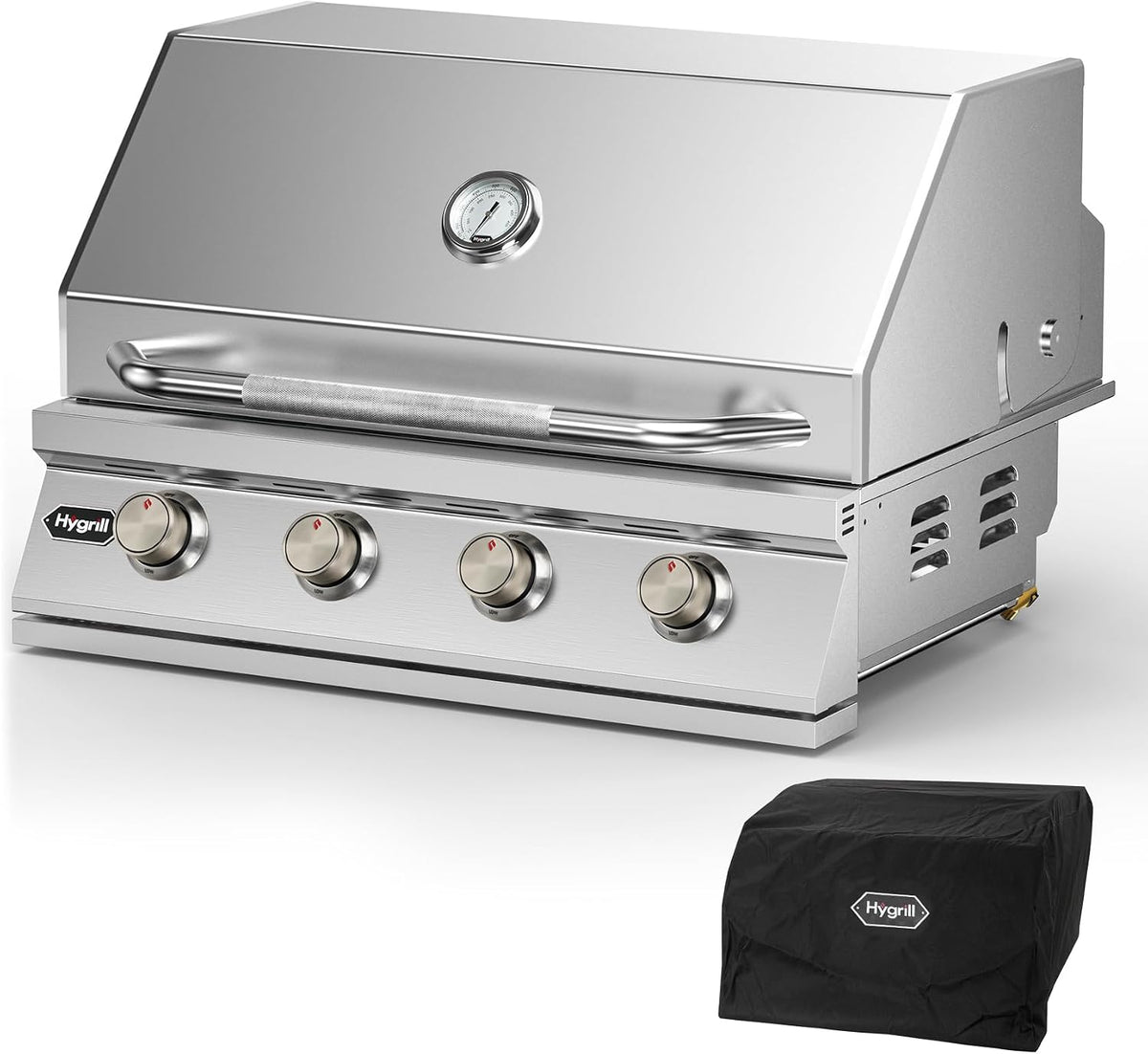 Hygrill Built-In Gas Grill - 4-Burner