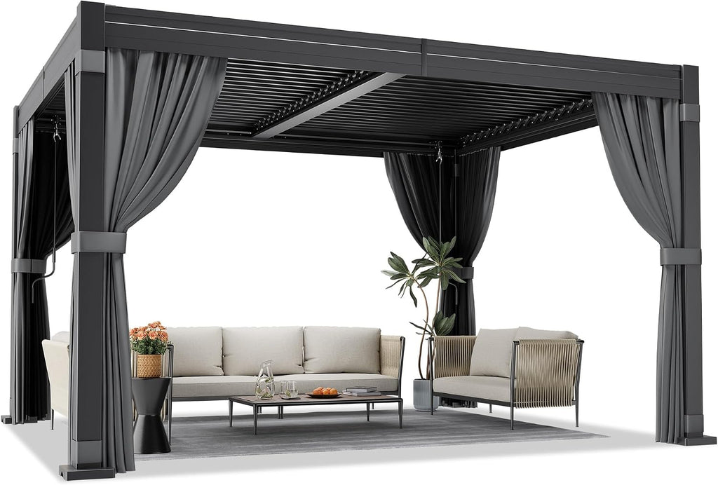 Airwire 10' x 12' Louvered Pergola