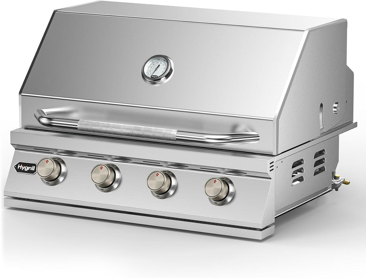Hygrill Built-In Gas Grill - 4-Burner