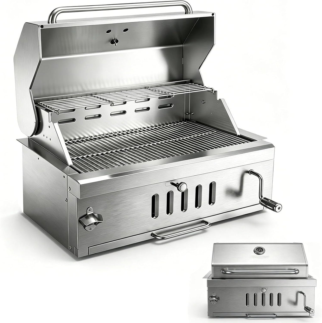 Fdsag Built-In Charcoal Grill