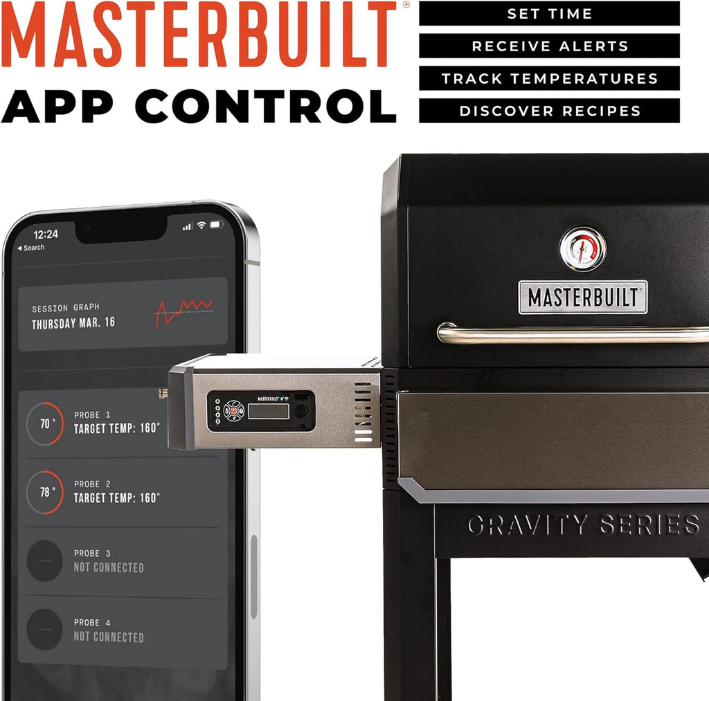 Masterbuilt Gravity Series 1050 Charcoal Smoker - 1050 Sq In