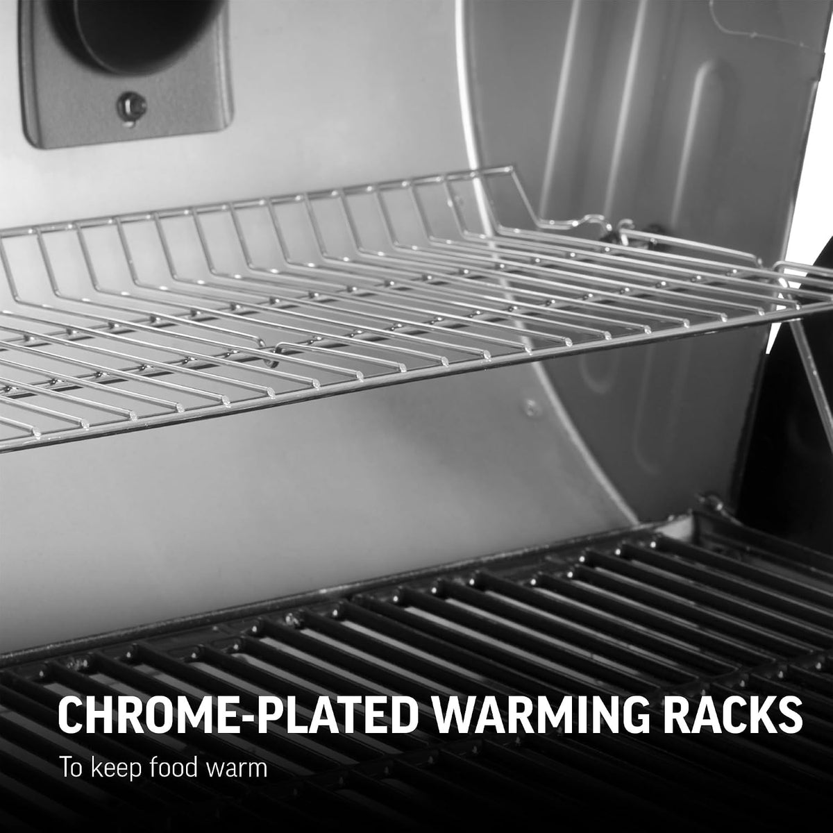 Char-Griller Texas Trio Charcoal Smoker - 3-Burner, 1390 Sq In