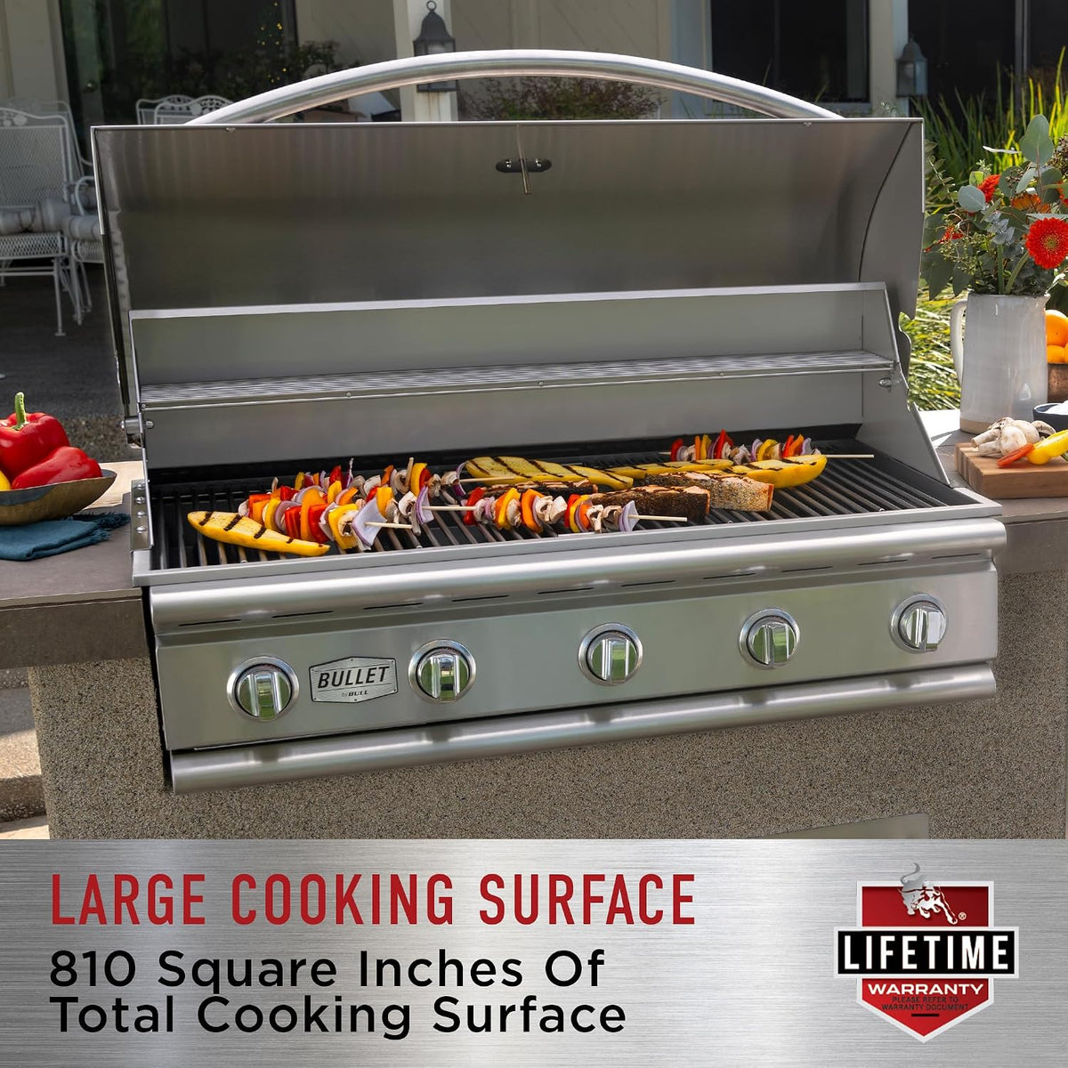 Bull Outdoor Products Built-In Gas Grill