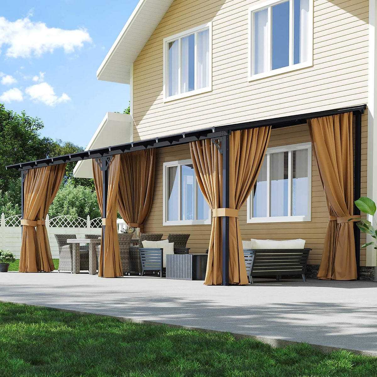 Breezestival 10' x 20' Lean-to Gazebo