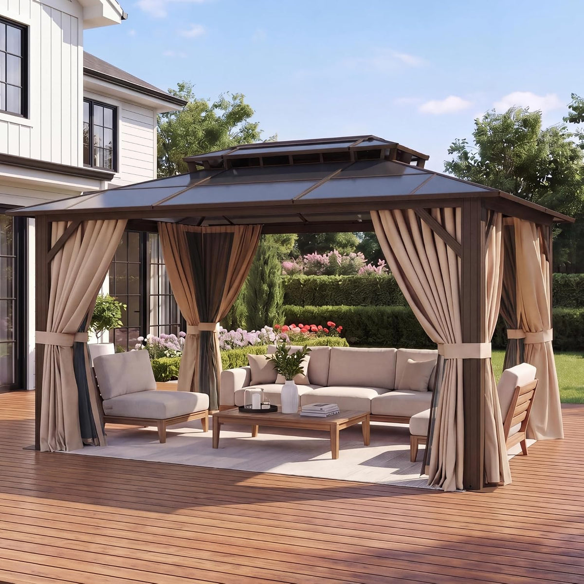 Breezestival 12' x 14' Hardtop Gazebo