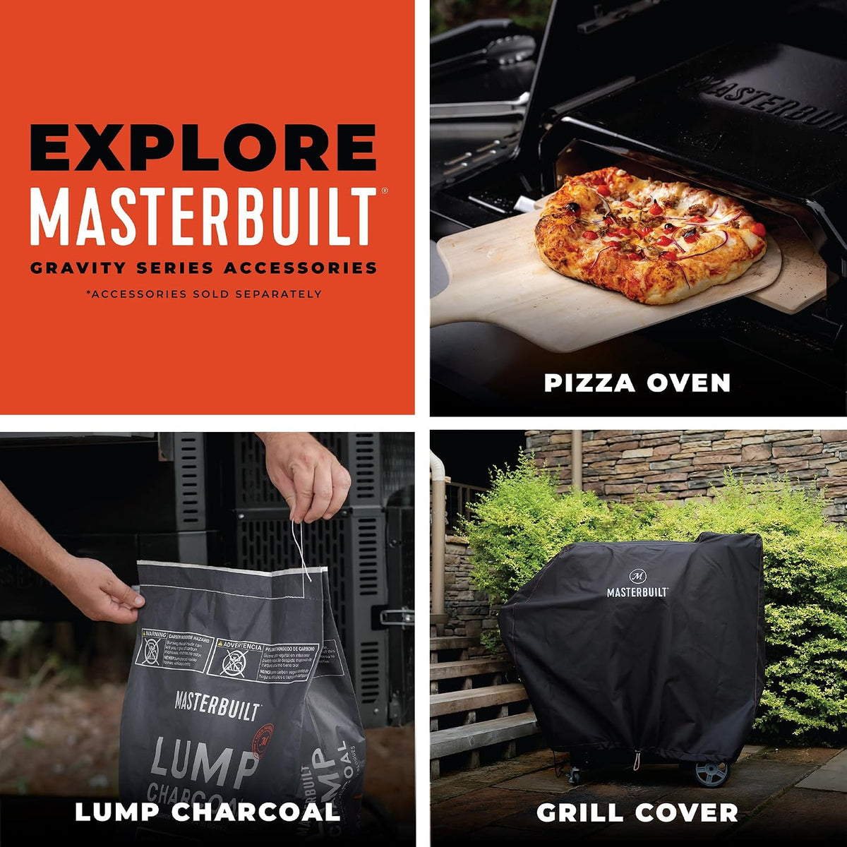 Masterbuilt Gravity Series 800 Charcoal Smoker - 800 Sq In