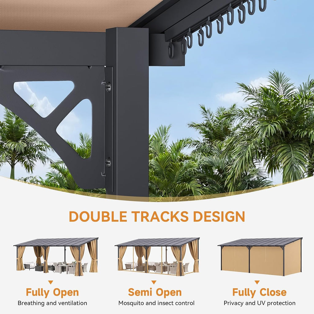 Breezestival 10' x 20' Lean-to Gazebo