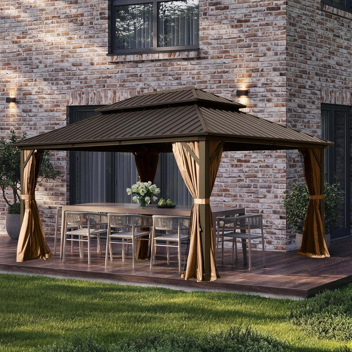 Domi 10' x 14' Hardtop Gazebo