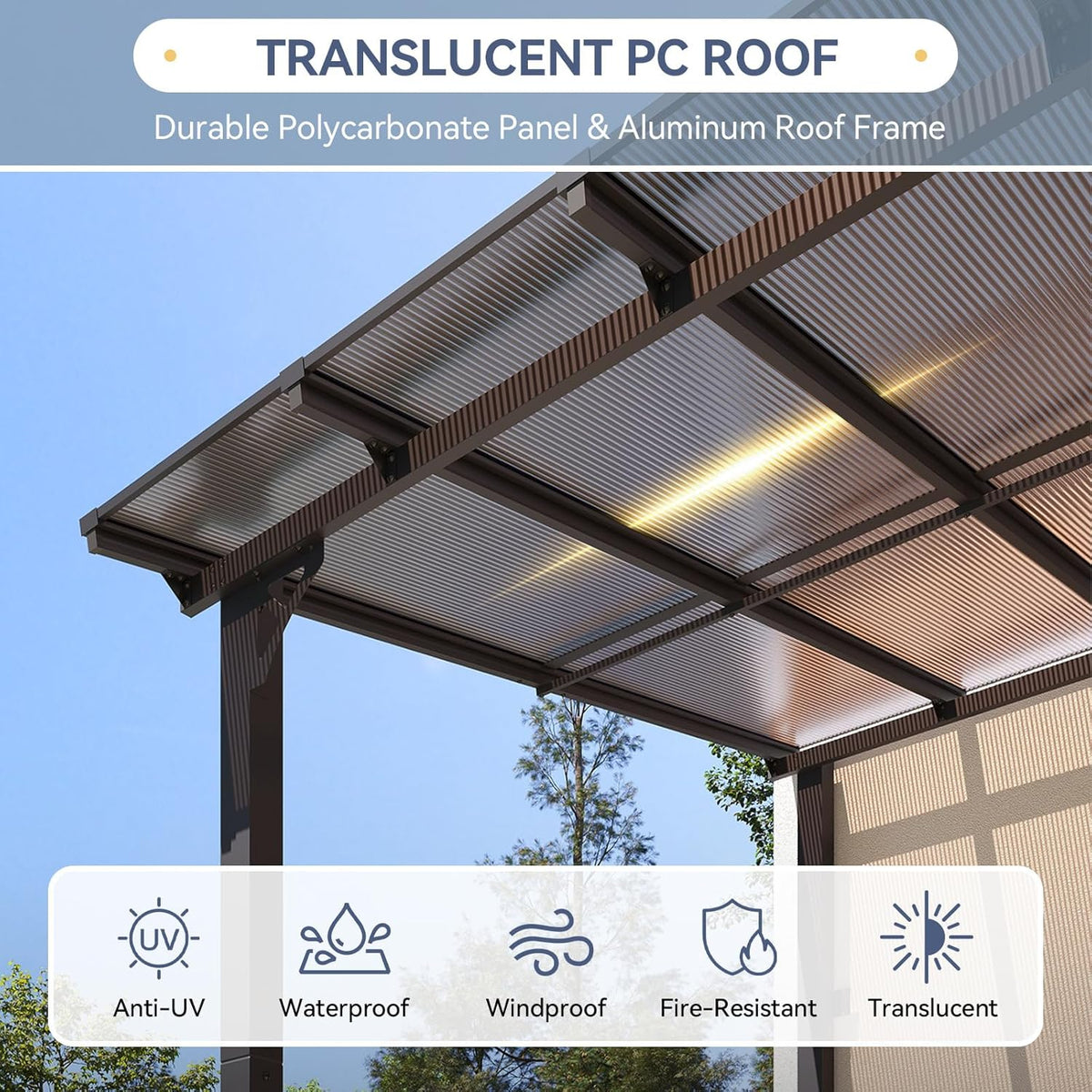 Breezestival 10' x 20' Lean-to Gazebo