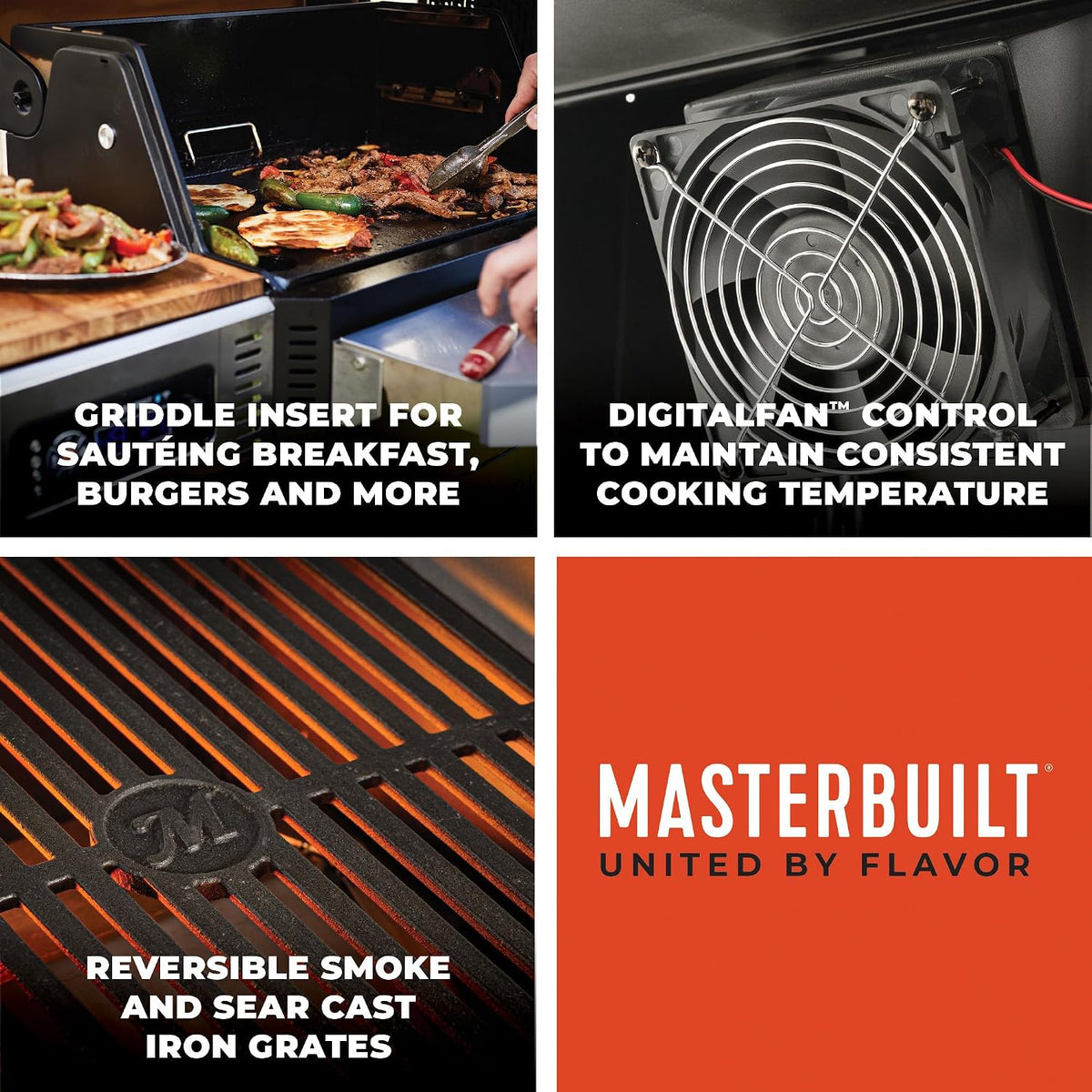 Masterbuilt Gravity Series 800 Charcoal Smoker - 800 Sq In