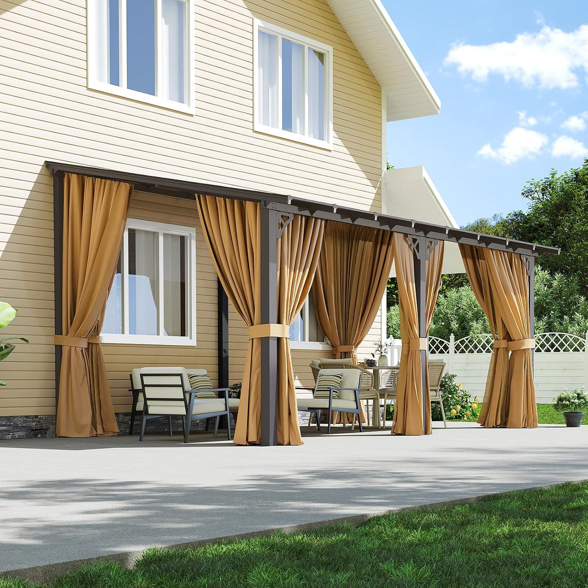 Breezestival 10' x 20' Lean-to Gazebo