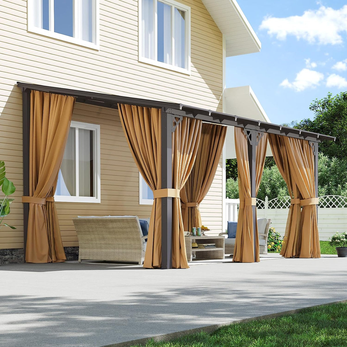 Breezestival 10' x 20' Lean-to Gazebo