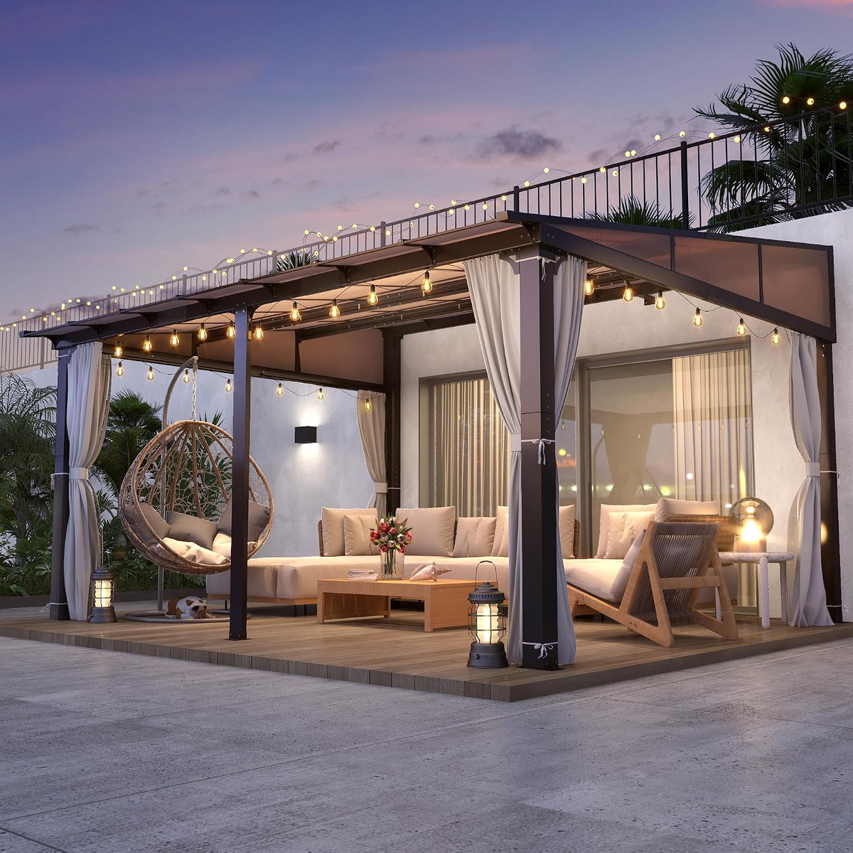 COVERONICS 12' x 14' Lean-to Gazebo