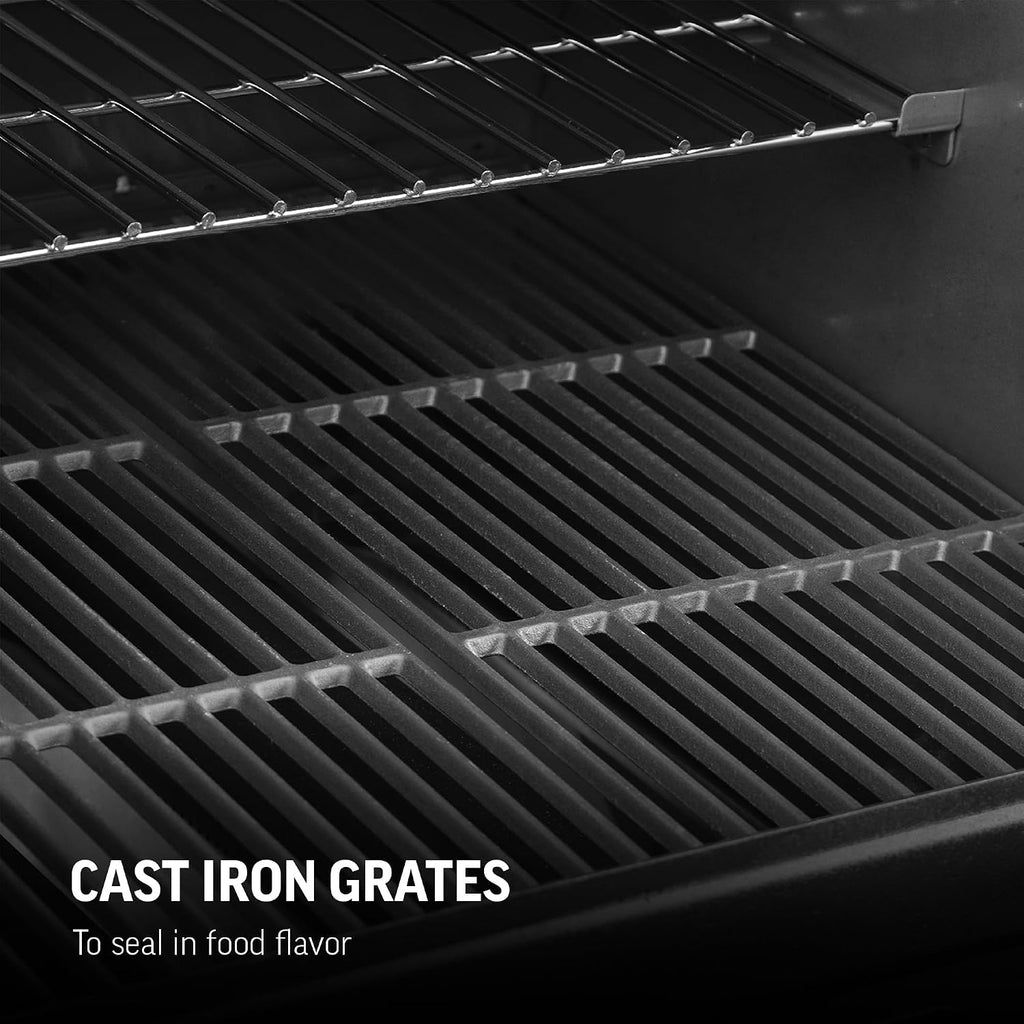 Char-Griller Texas Trio Charcoal Smoker - 3-Burner, 1390 Sq In