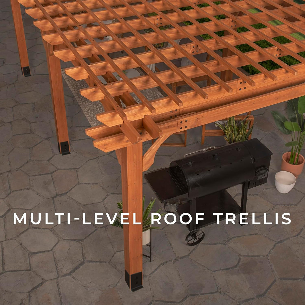Backyard Discovery 24' x 12' Wood Gazebo