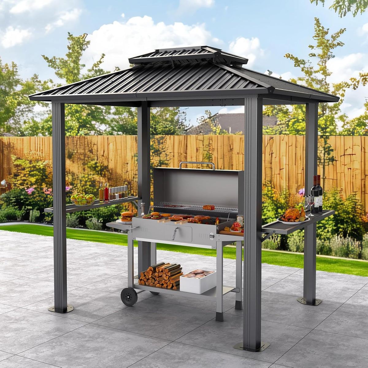 HOTEEL 10' x 12' Hardtop Gazebo