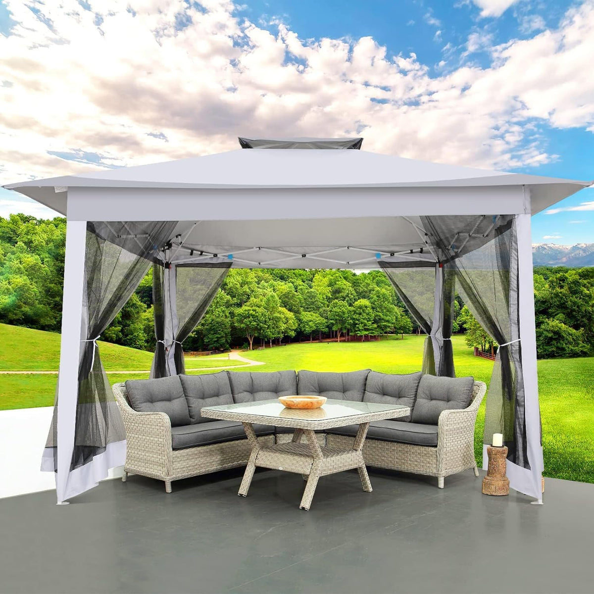 HOTEEL 10' x 12' Hardtop Gazebo