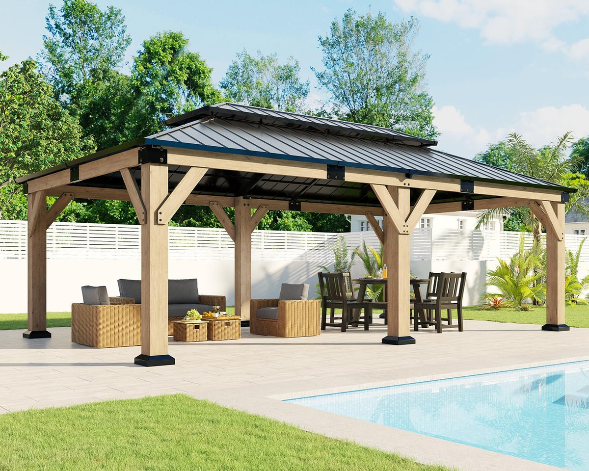 AMERLIFE 12' x 20' Hardtop Gazebo