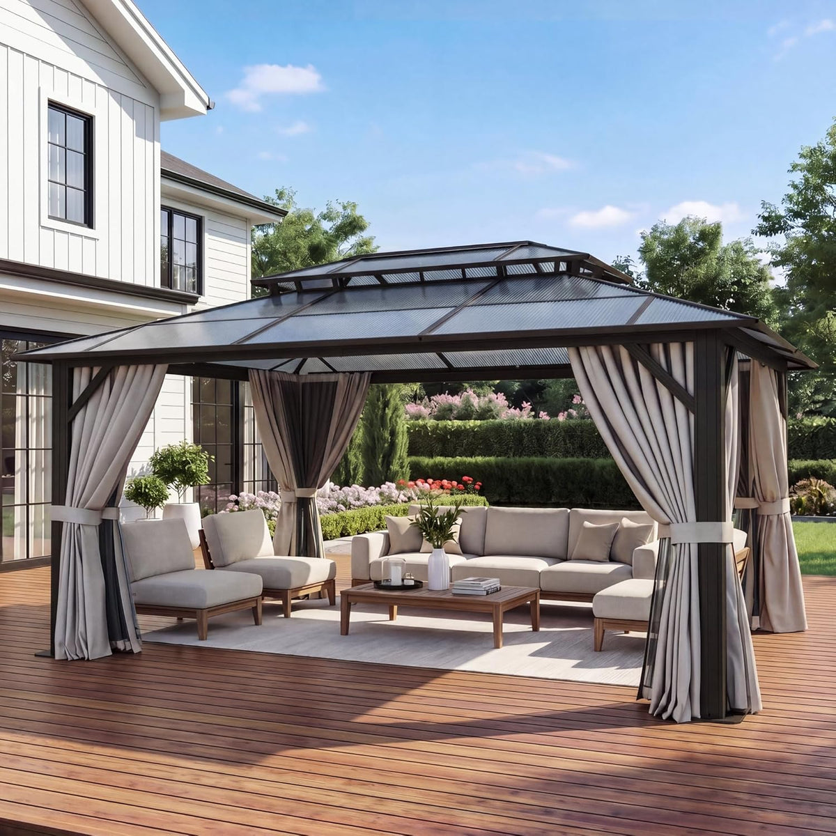 Breezestival 12' x 14' Hardtop Gazebo