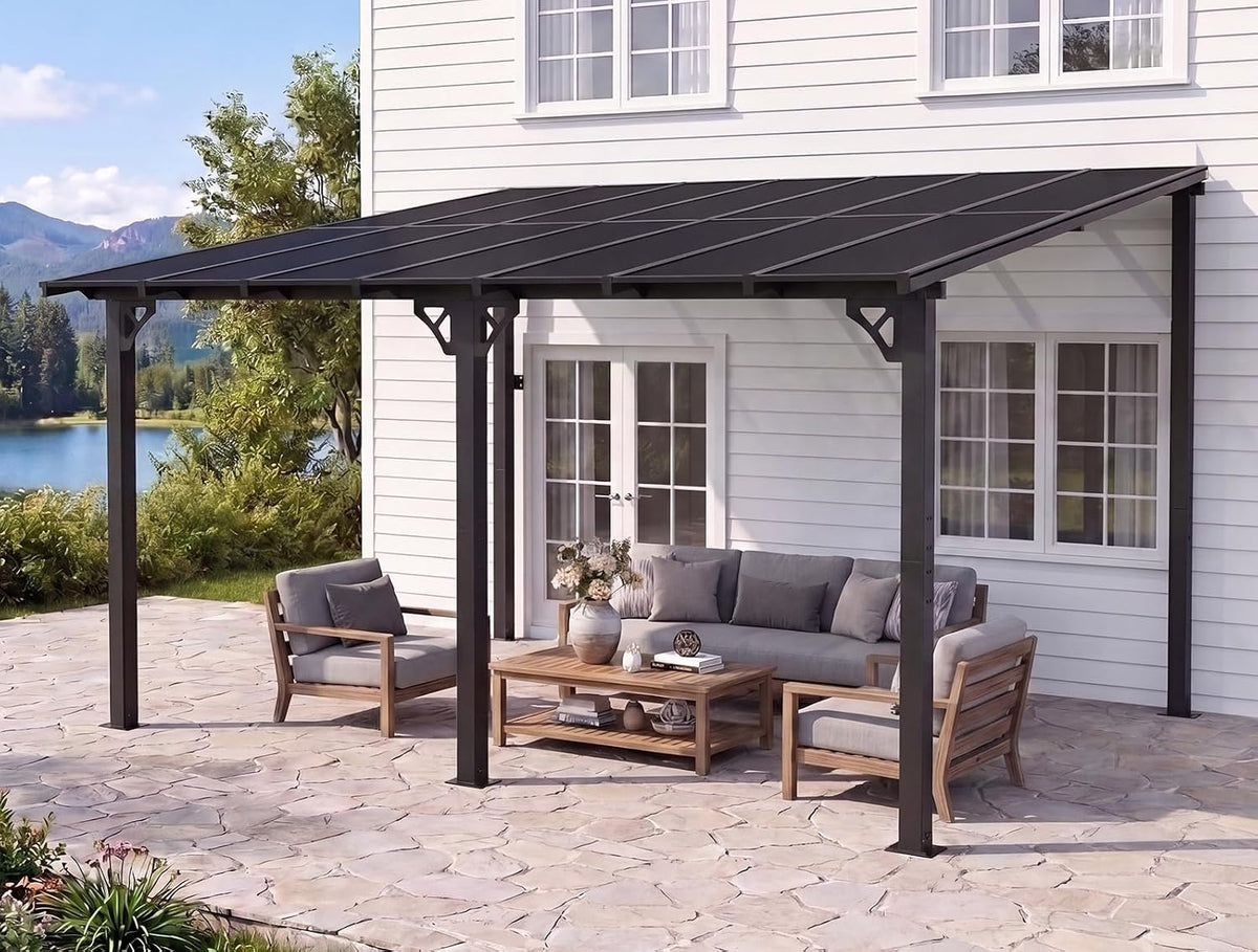 Breezestival 10' x 20' Lean-to Gazebo