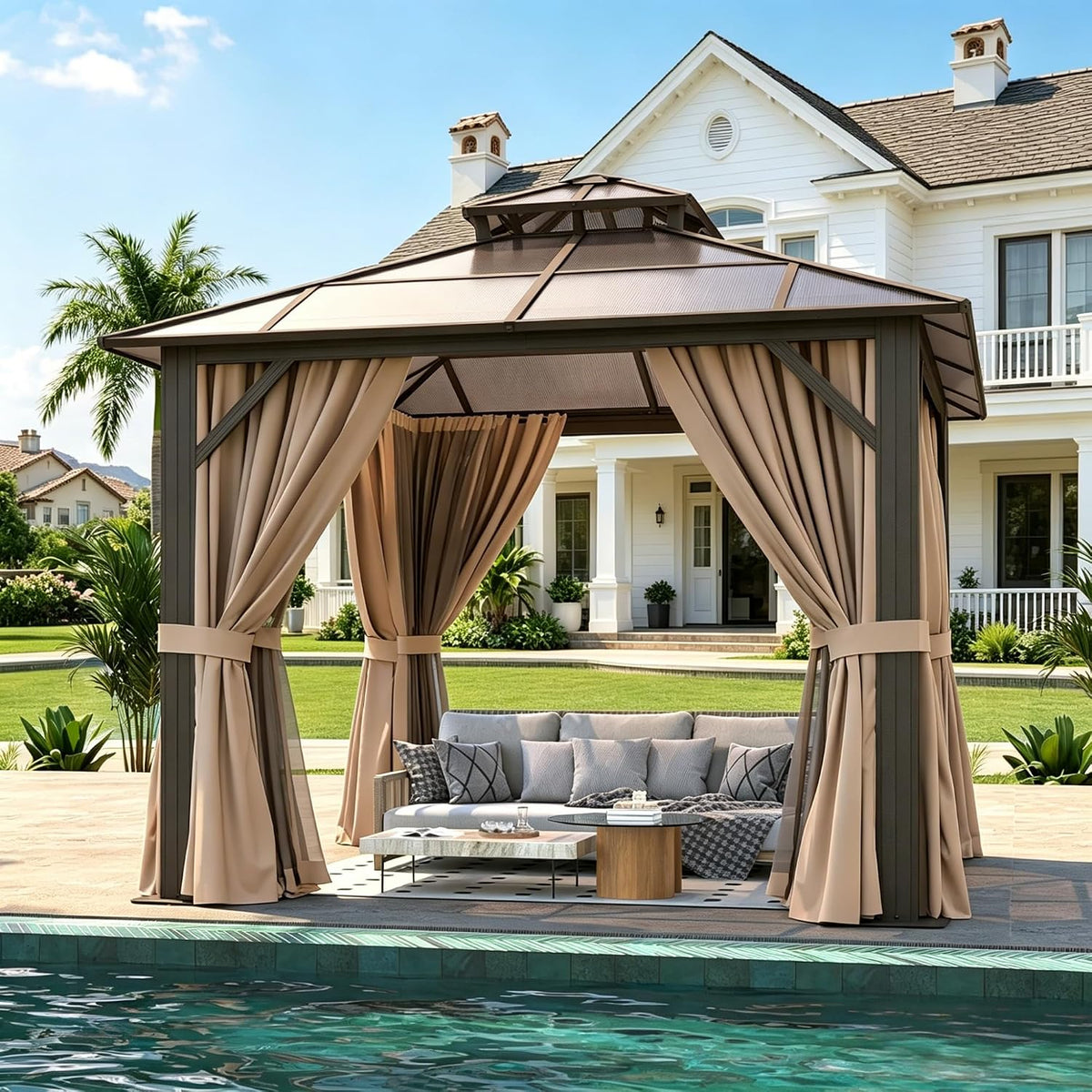 Breezestival 12' x 14' Hardtop Gazebo