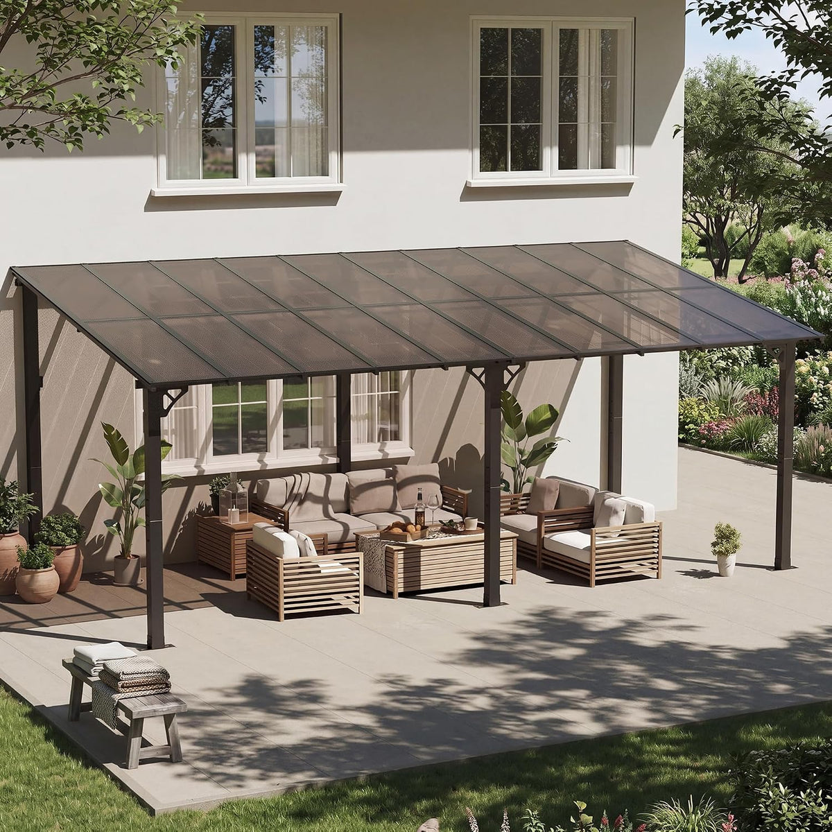 Breezestival 10' x 20' Lean-to Gazebo