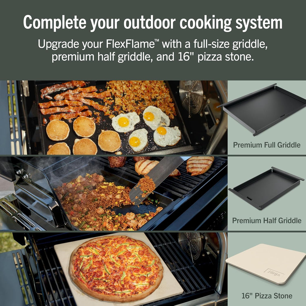 Ninja FlexFlame ProConnect Multi-Function Grill & Smoker