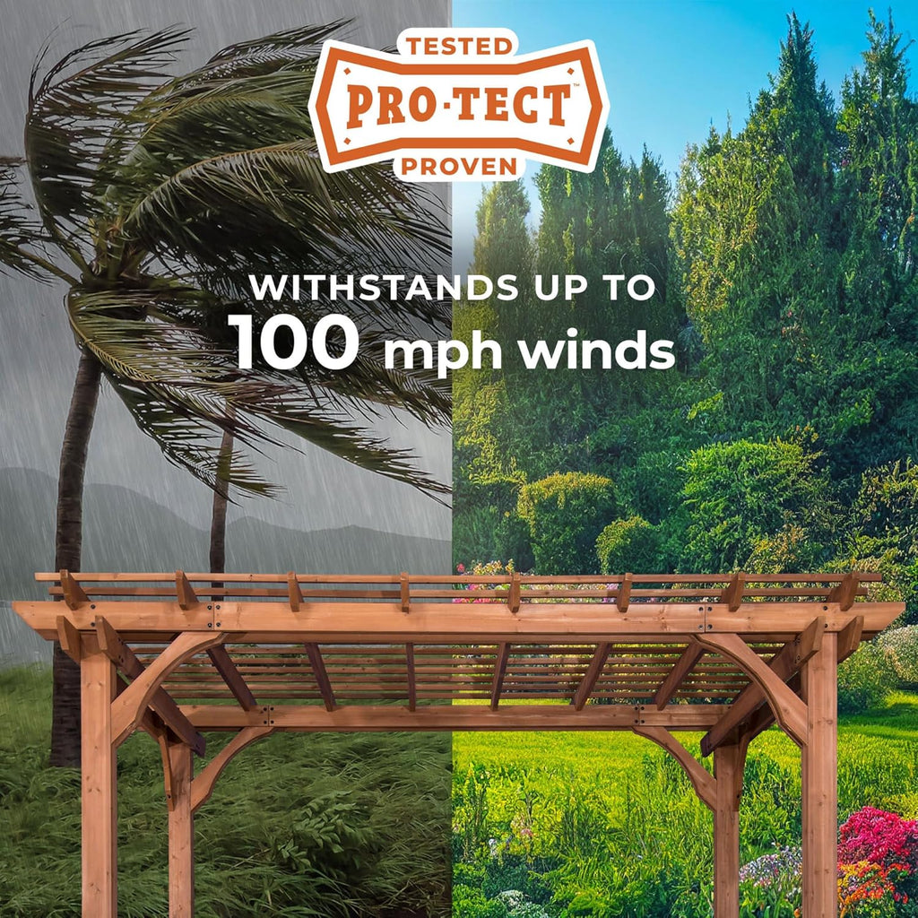 Backyard Discovery 24' x 12' Wood Gazebo